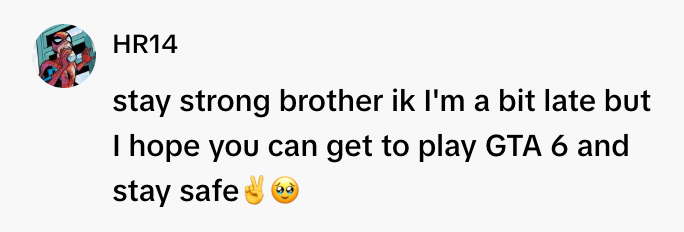 A supportive social-media comment posted at 3:39:45 PM.